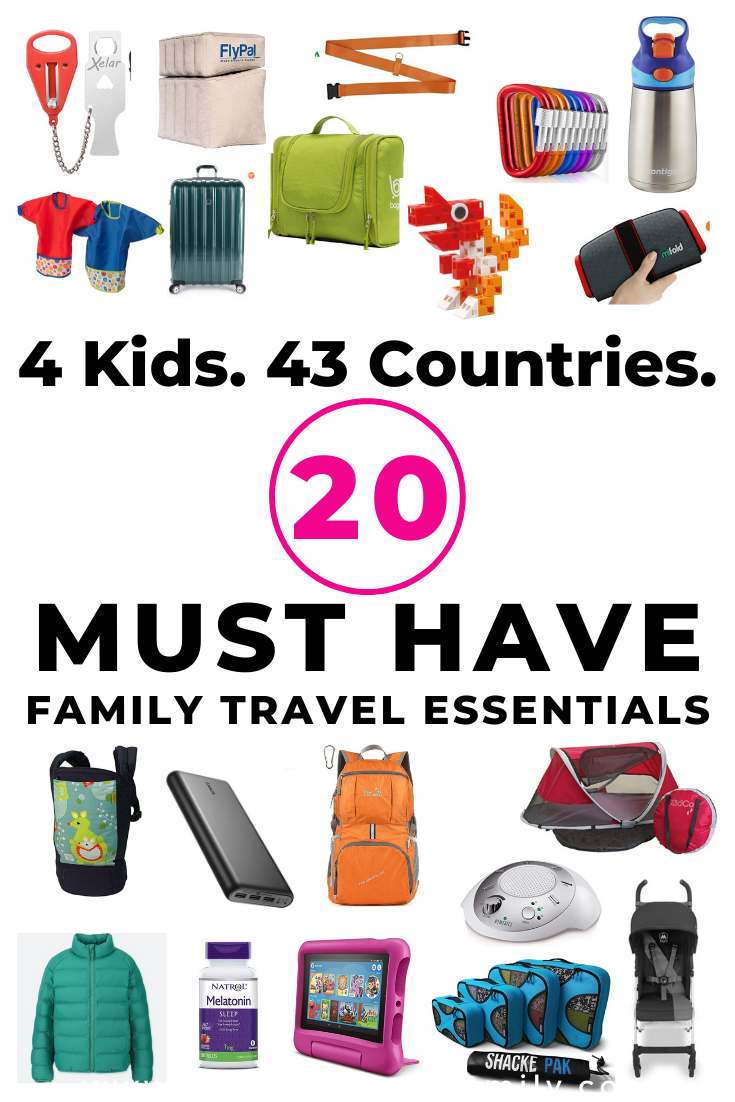20 Travel Essentials From A Mom of 6